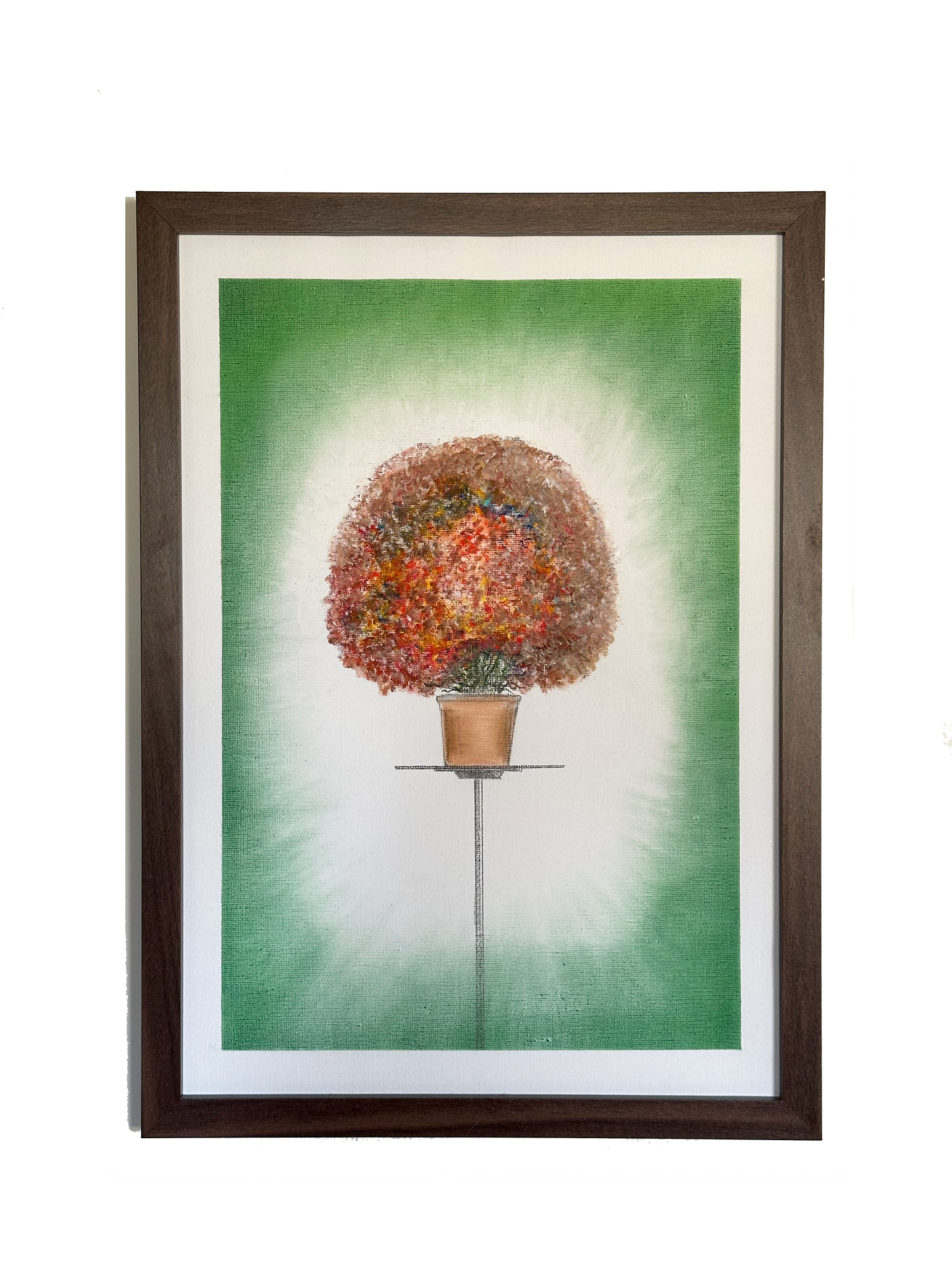 Study of plant bouquet. (Vivid Green)