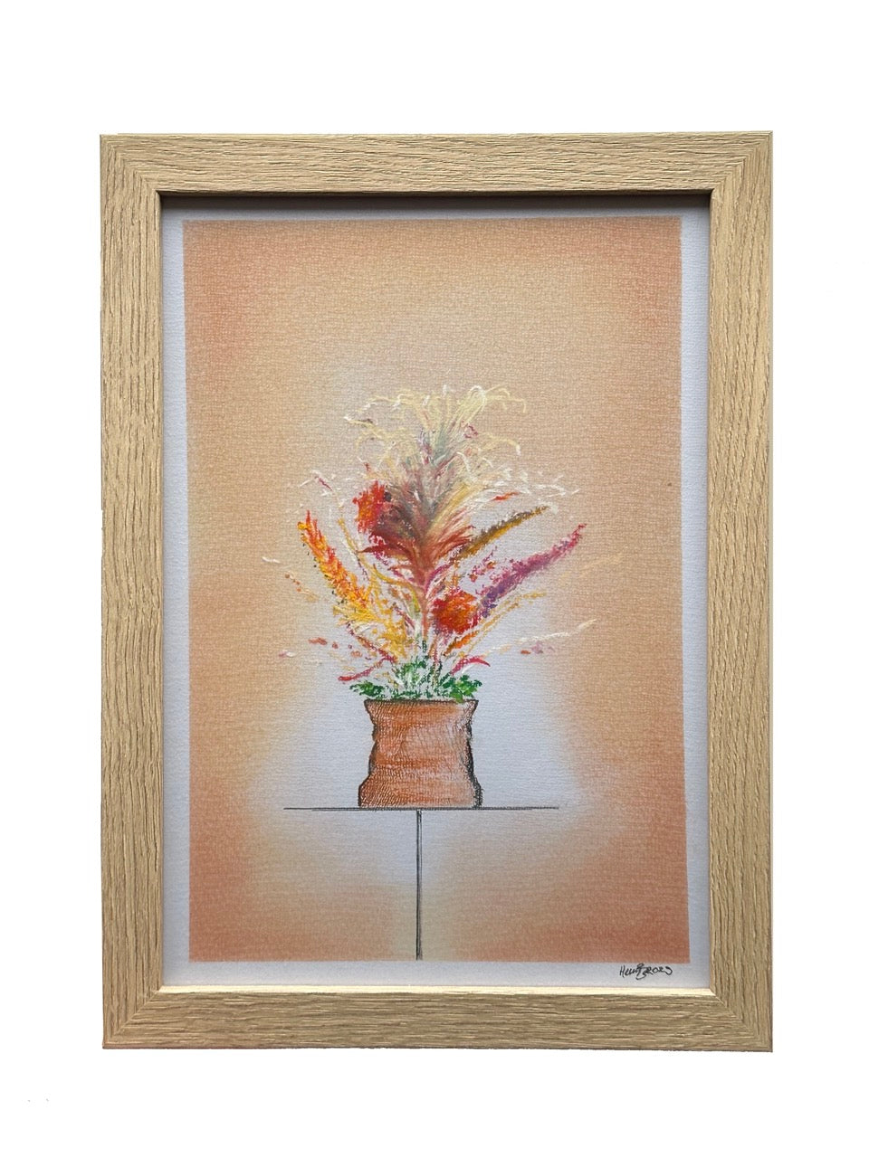 Study of Plant Bouquet (Early Orange)