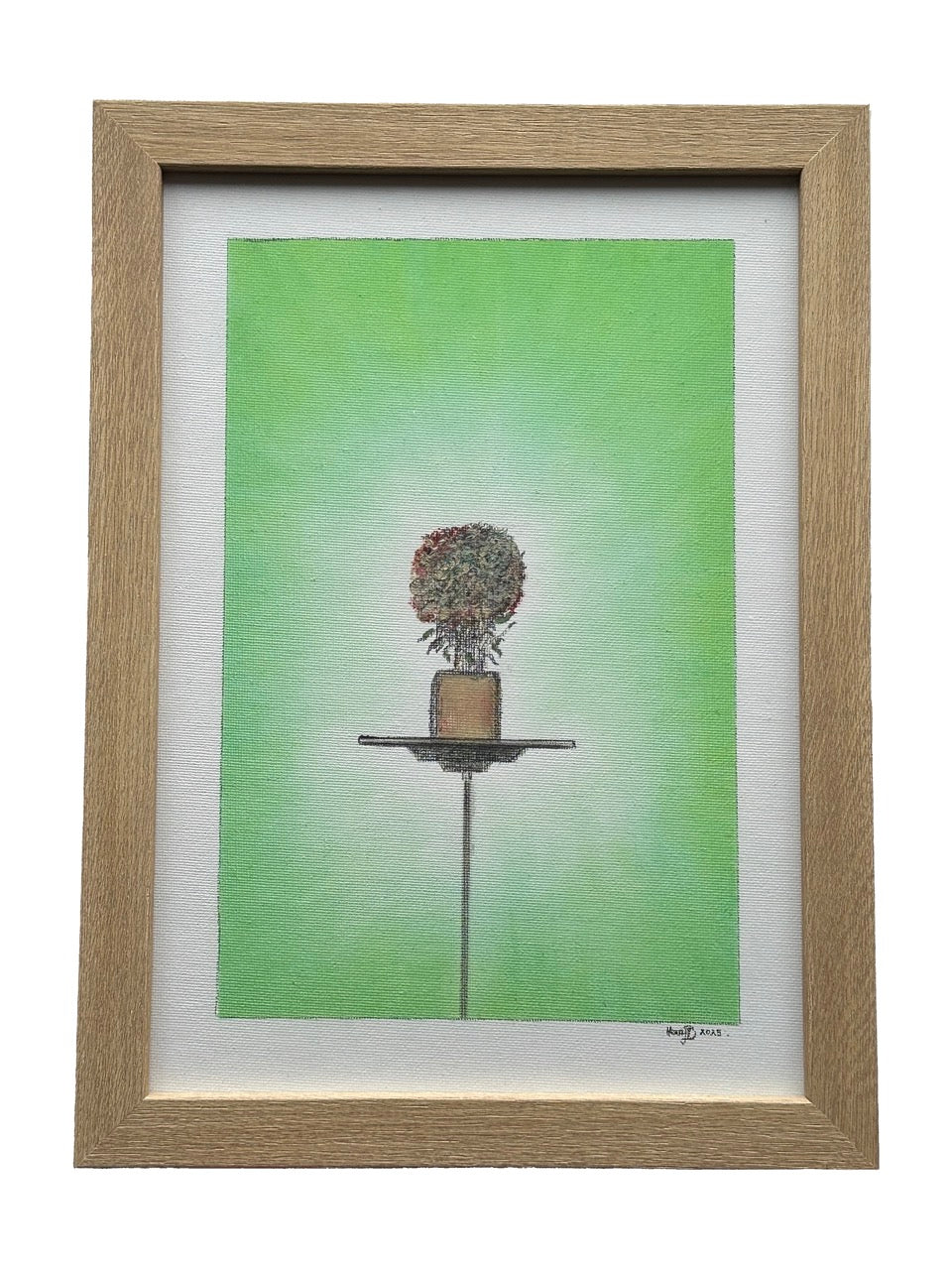 Study of Plant Bouquet (Green Mist)